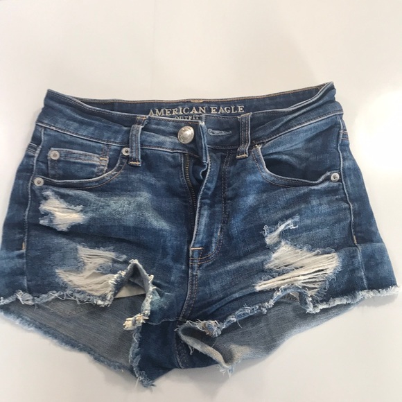 American eagle super stretch shorts